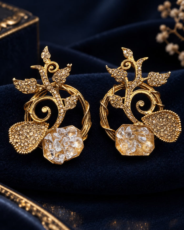 Turkish Vine Wreath Earrings